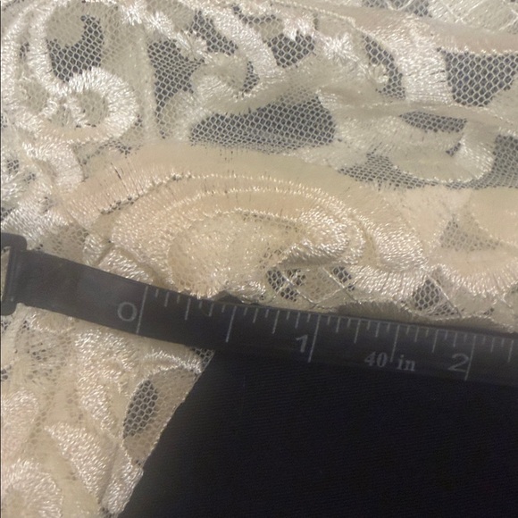 Eloquii Ivory Lace Blouse - Picture 8 of 12